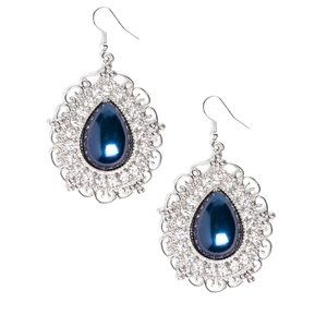 Incredibly Celebrity - Blue Earrings